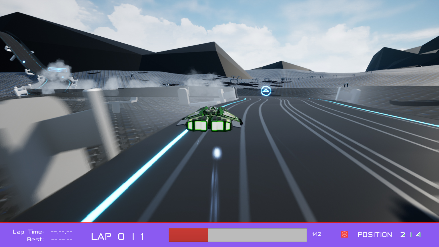 Deep Race: Space screenshot 7