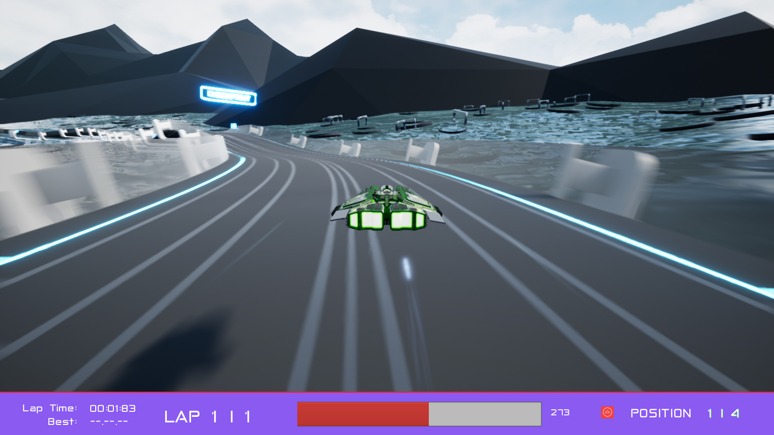Deep Race: Space screenshot 8