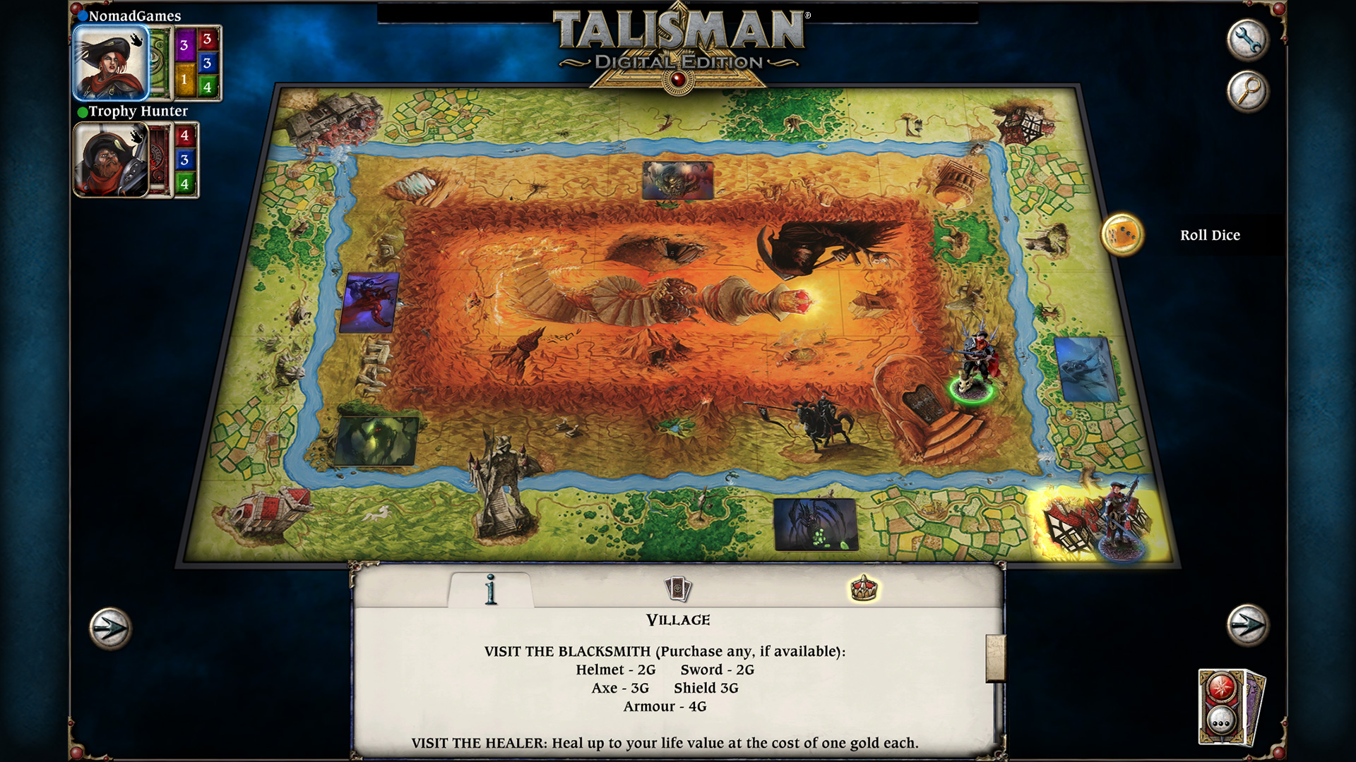 Talisman - The Ancient Beasts screenshot 2