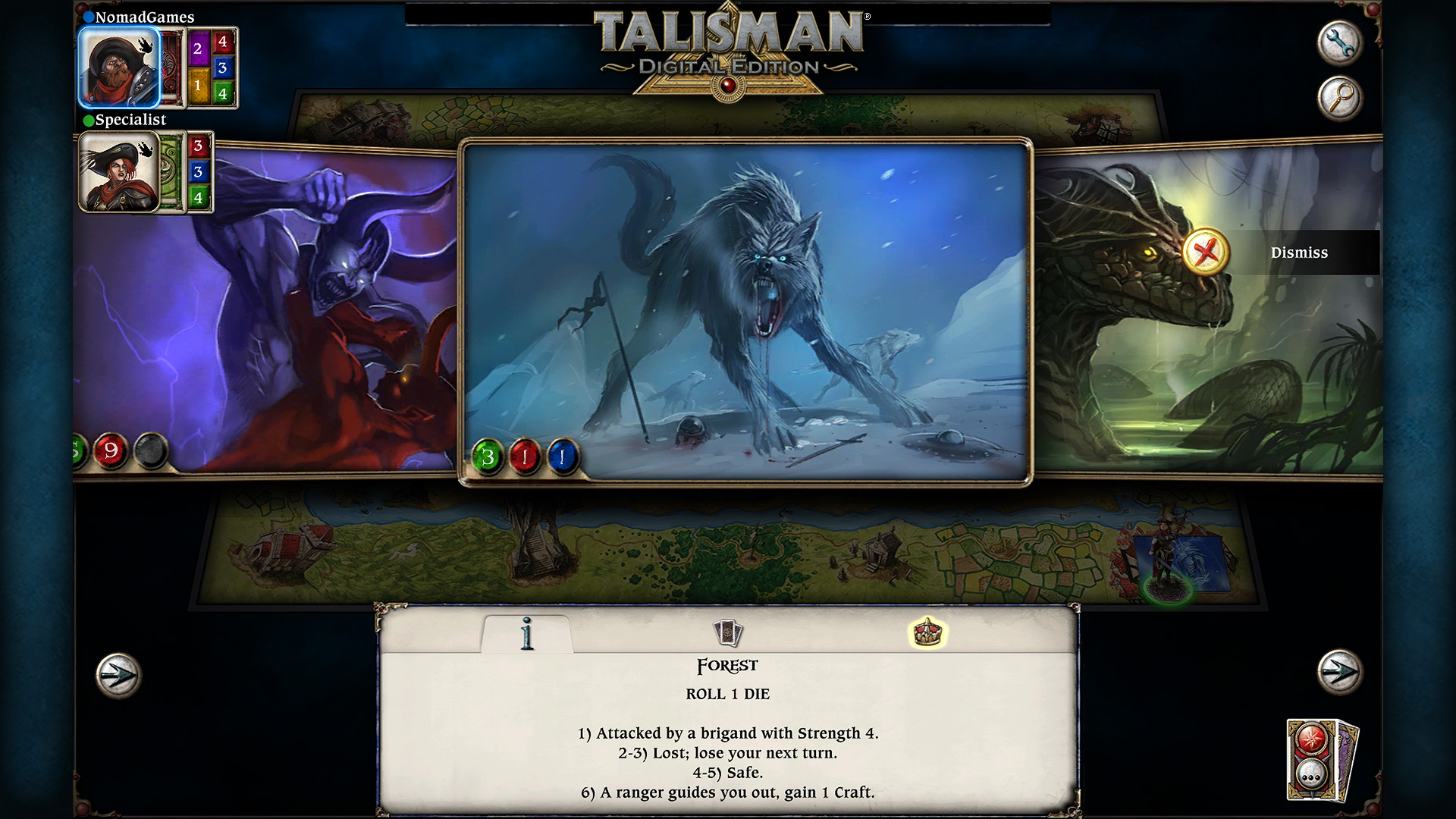 Talisman - The Ancient Beasts screenshot 1