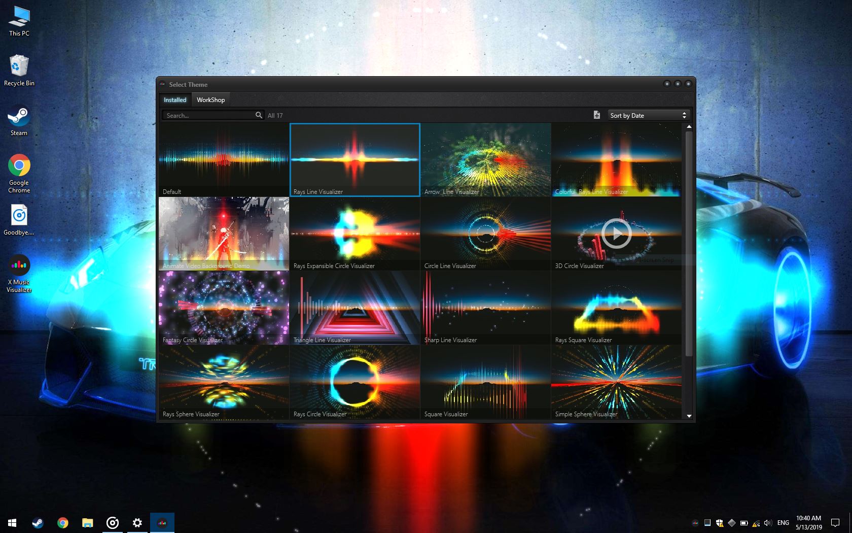 XMusicVisualizer screenshot 2