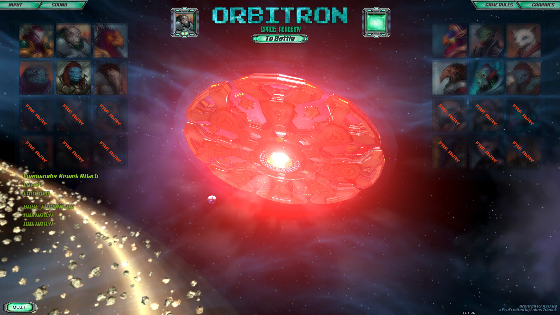 Orbitron screenshot 1