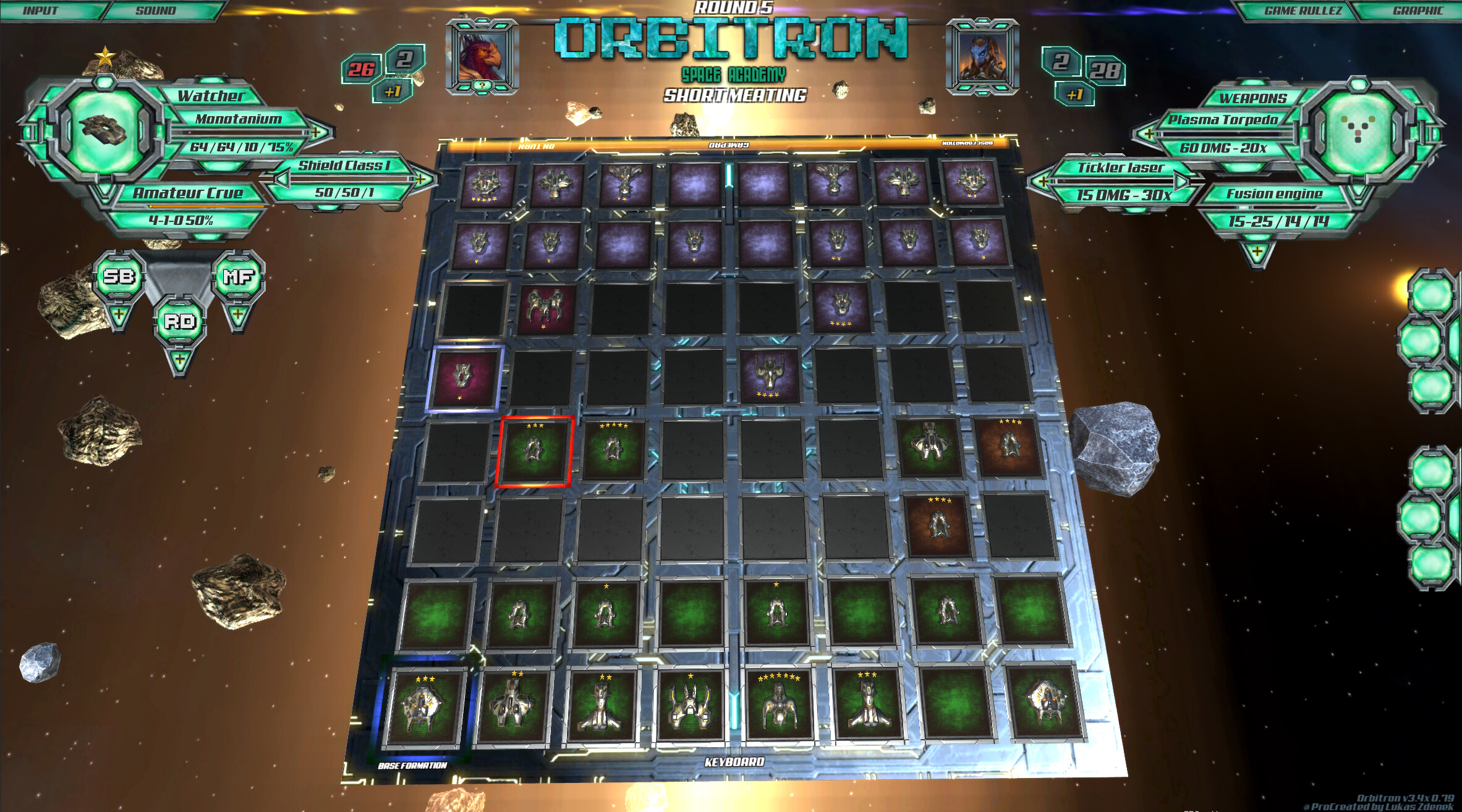 Orbitron screenshot 2