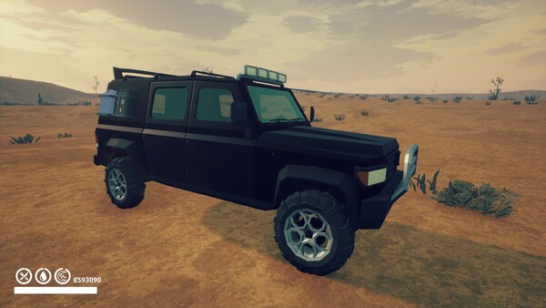 UNDER the SAND - a road trip simulator screenshot