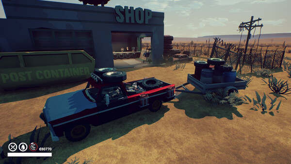 UNDER the SAND - a road trip simulator screenshot