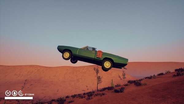 UNDER the SAND - a road trip simulator screenshot