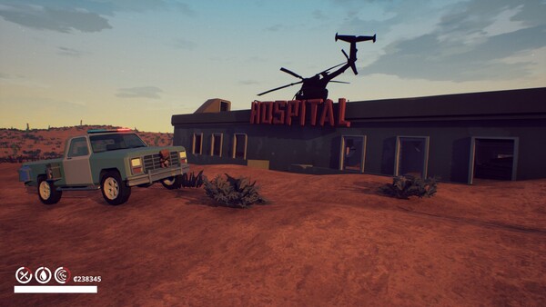 UNDER the SAND - a road trip simulator screenshot
