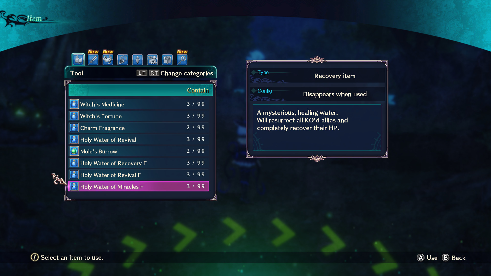 Dragon Star Varnir Powerful Item Set/ ファミ通「強力アイテムセット」/ 電玩通「強力道具套裝」 screenshot 1