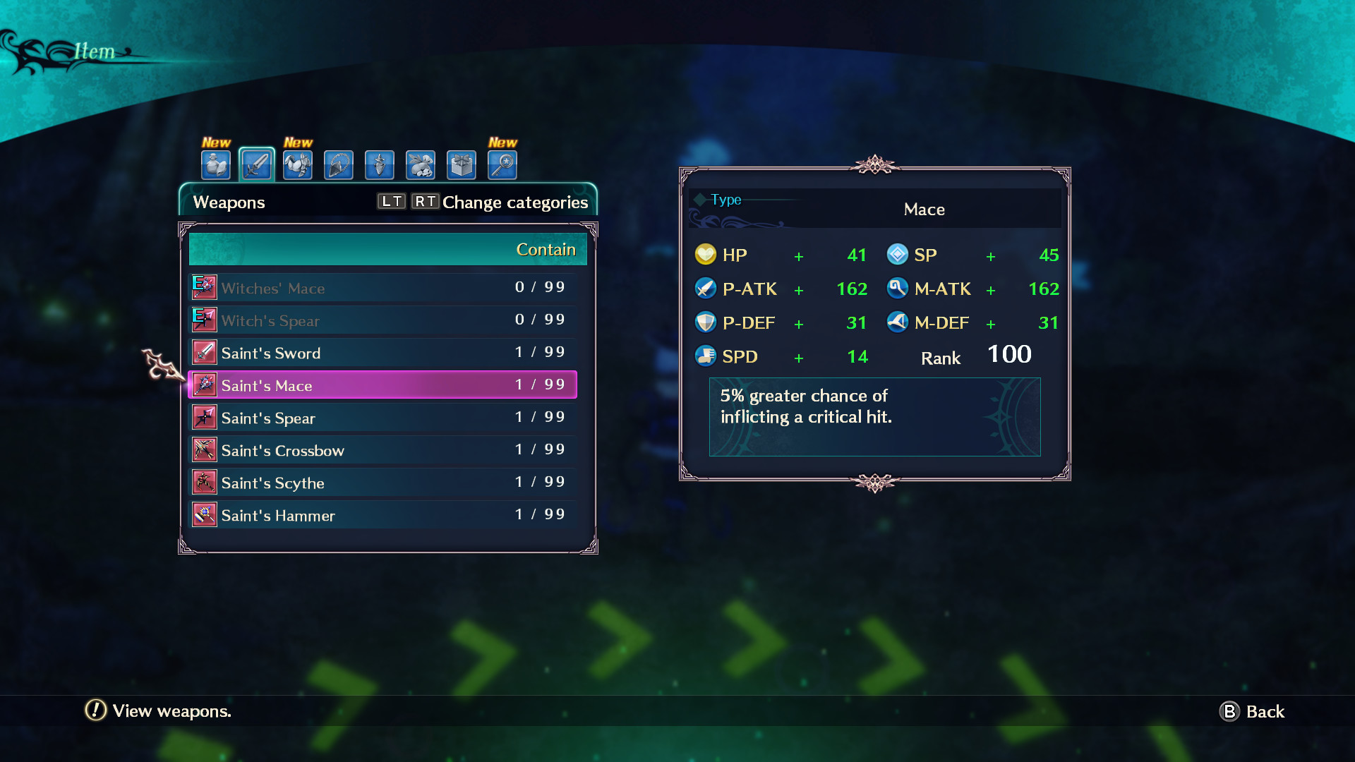 Dragon Star Varnir High Class All Characters Weapon Set / 上級武器全キャラセット / 高級武器全角色套裝 screenshot 3