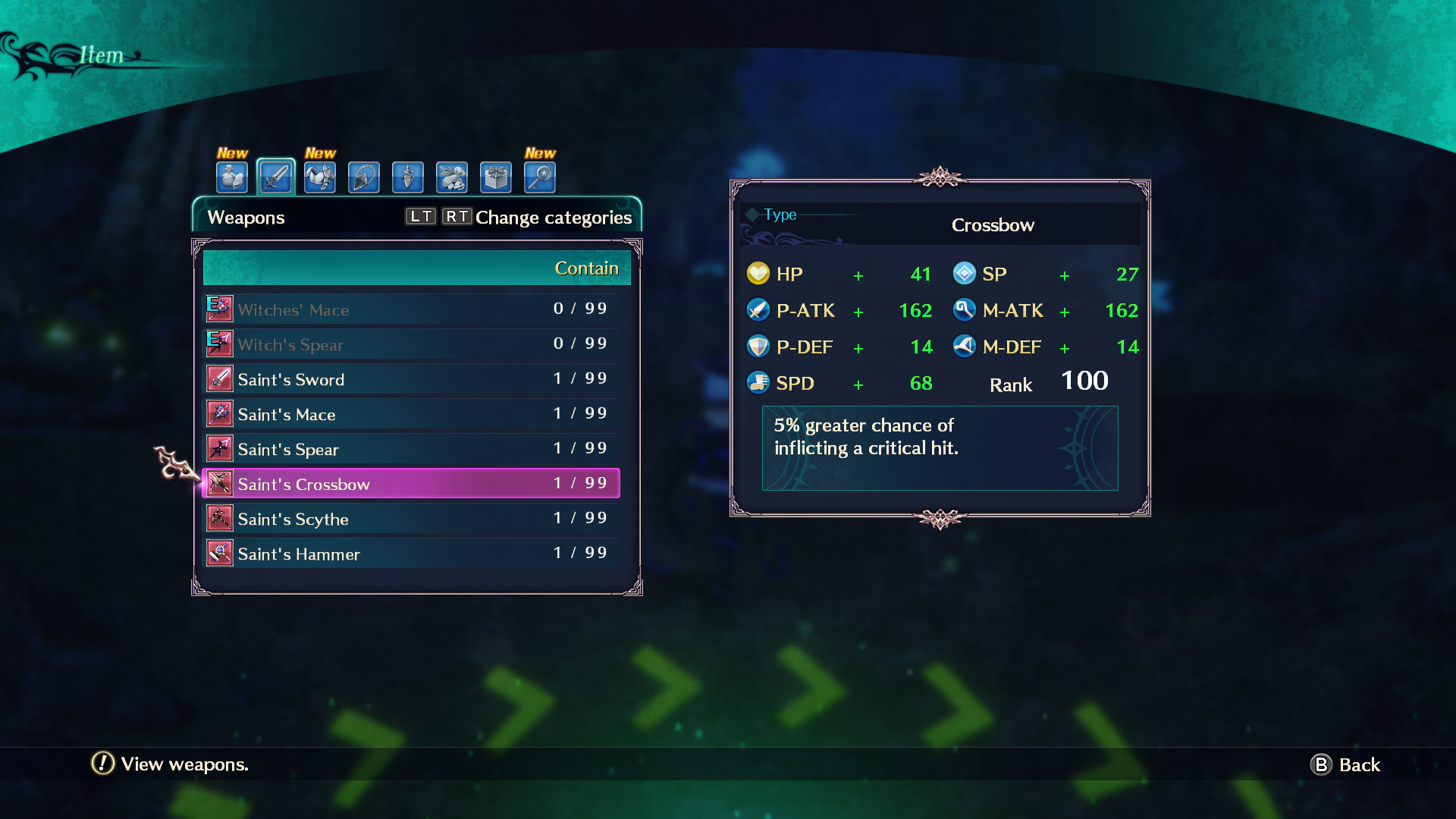 Dragon Star Varnir High Class All Characters Weapon Set / 上級武器全キャラセット / 高級武器全角色套裝 screenshot 5