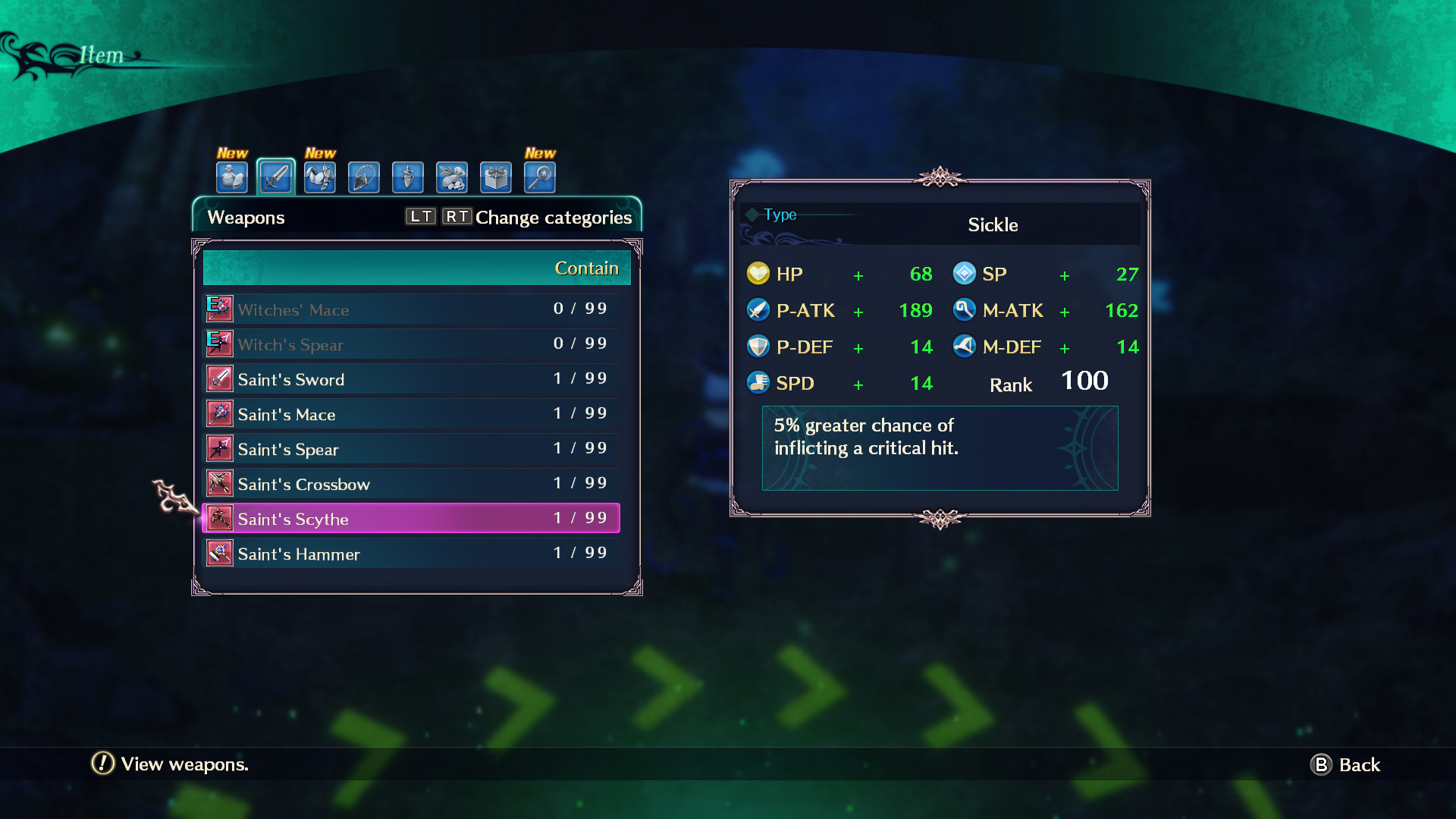 Dragon Star Varnir High Class All Characters Weapon Set / 上級武器全キャラセット / 高級武器全角色套裝 screenshot 7