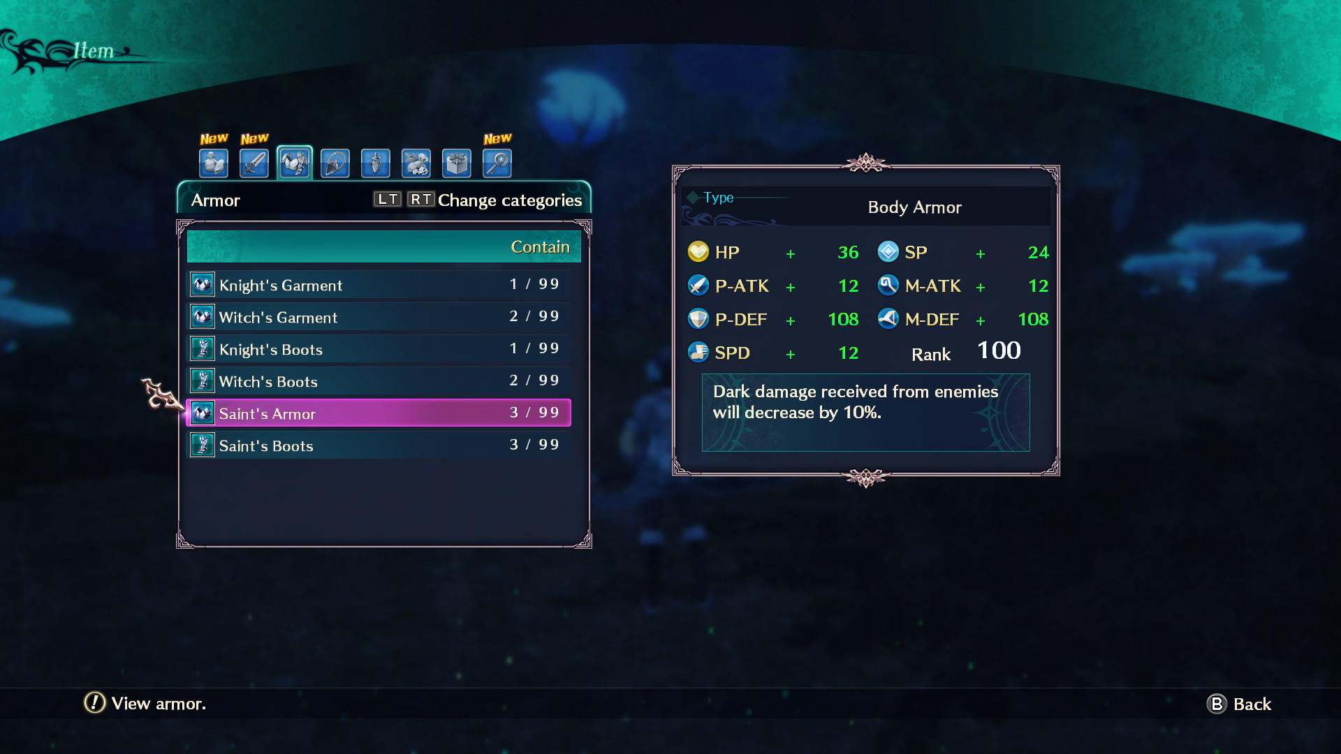 Dragon Star Varnir High Class Armor Set for 3 / 上級防具3人分セット / 高級防具三人套裝 screenshot 6