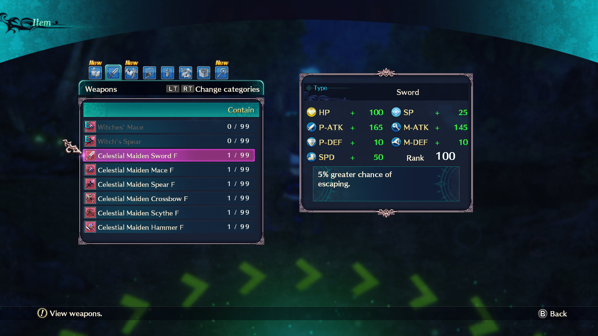 Dragon Star Varnir Powerful Weapon Set / ファミ通「強力武器セット」 / 電玩通「強力武器套裝」 screenshot 2