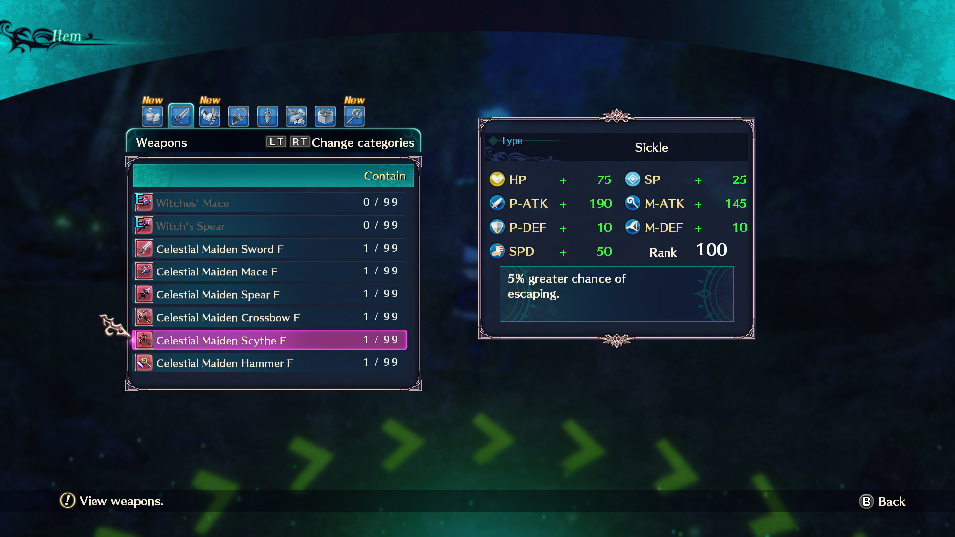 Dragon Star Varnir Powerful Weapon Set / ファミ通「強力武器セット」 / 電玩通「強力武器套裝」 screenshot 7