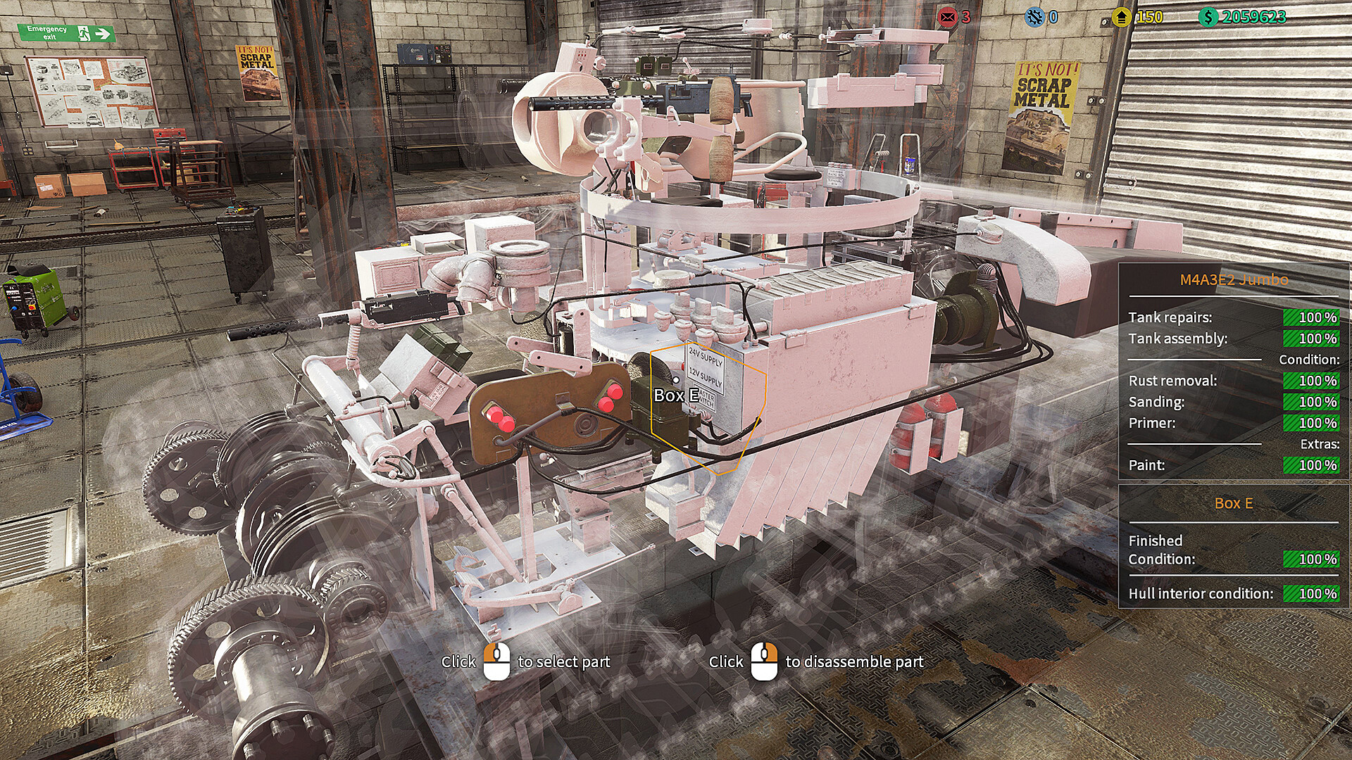 Tank Mechanic Simulator - Shermans DLC screenshot 4