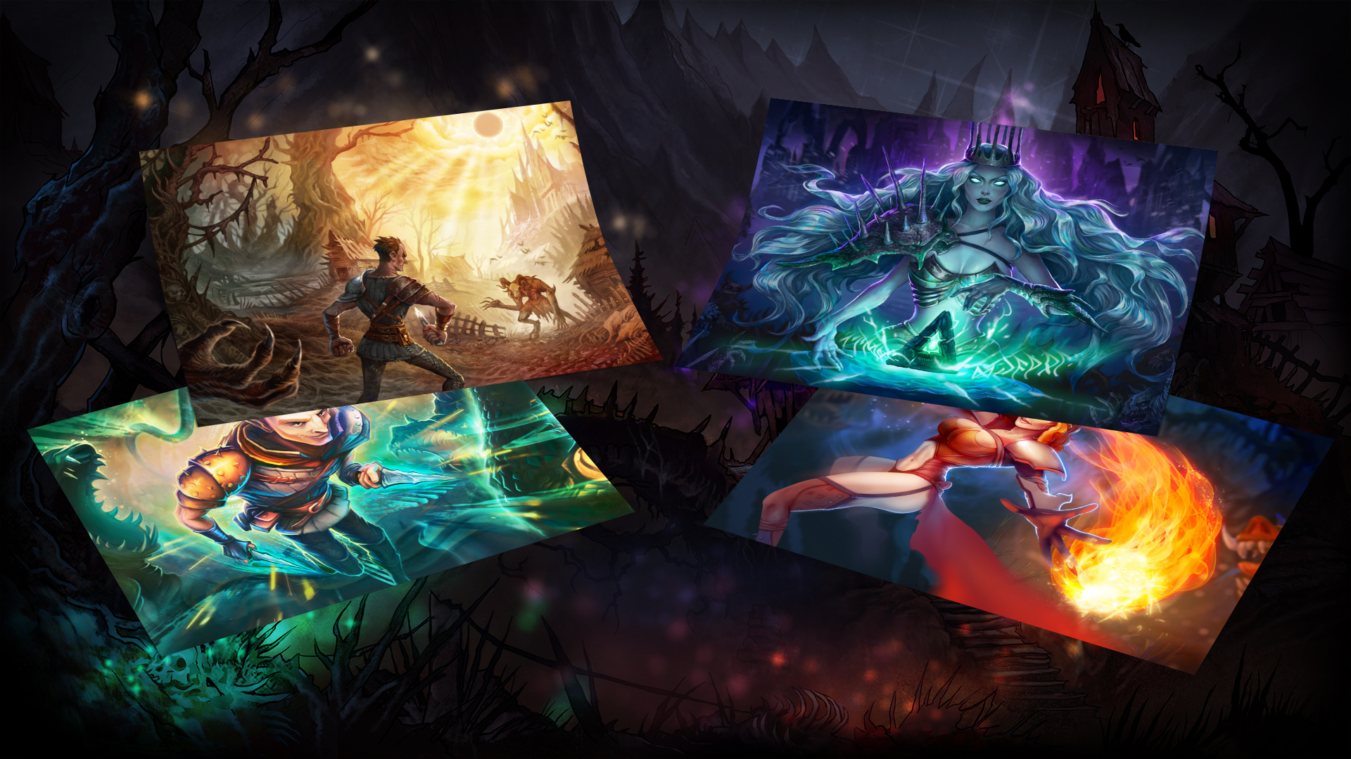 Deck of Ashes - Print-Ready Posters screenshot 1