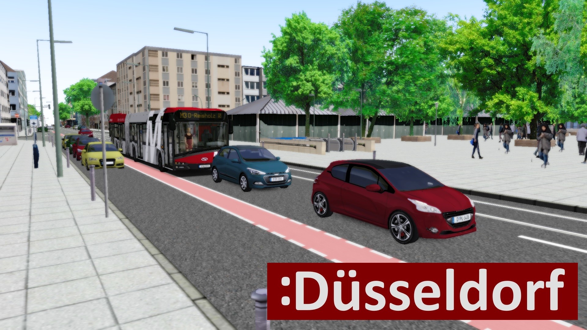 OMSI 2 Add-On Düsseldorf screenshot 10