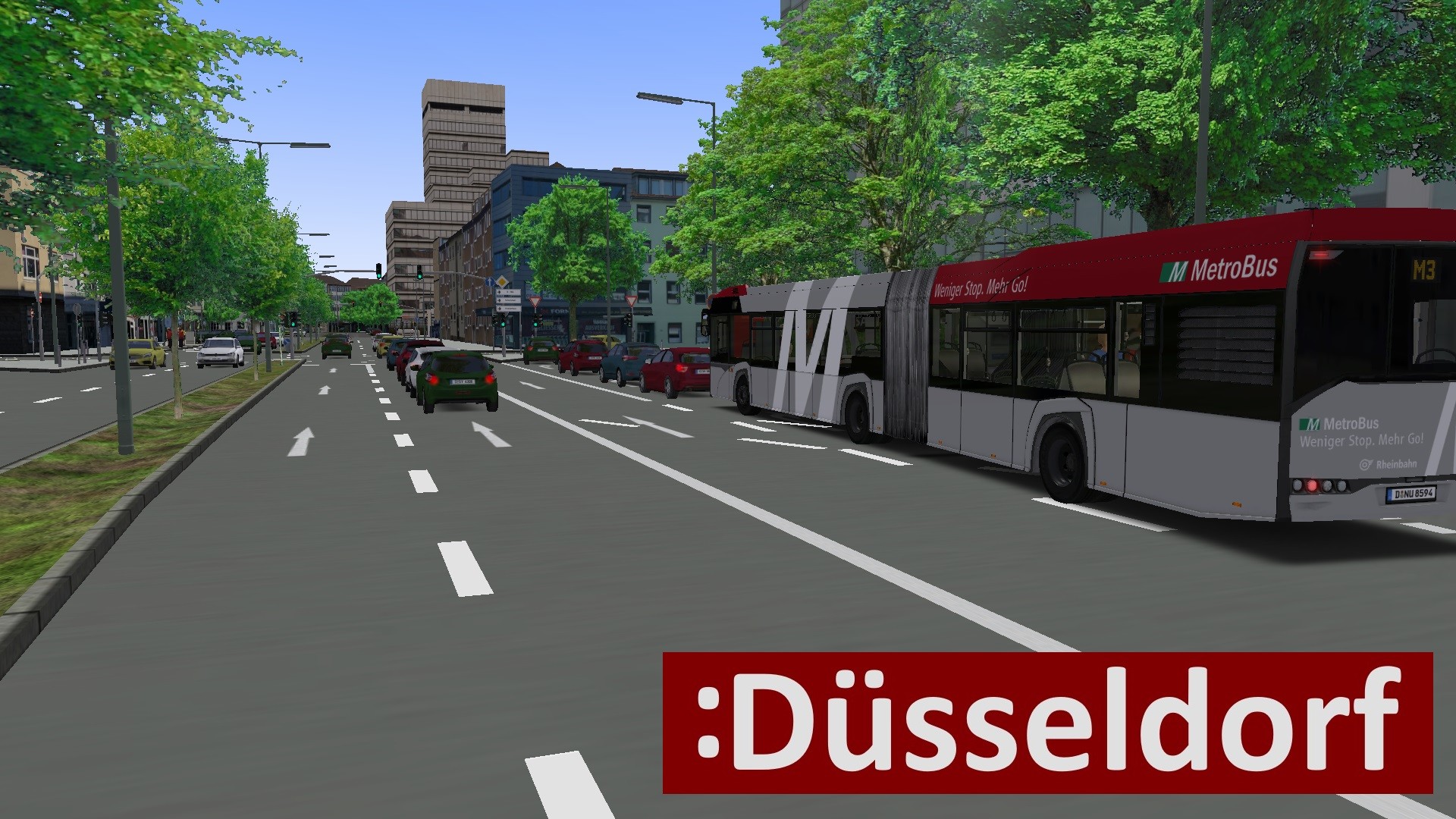 OMSI 2 Add-On Düsseldorf screenshot 9