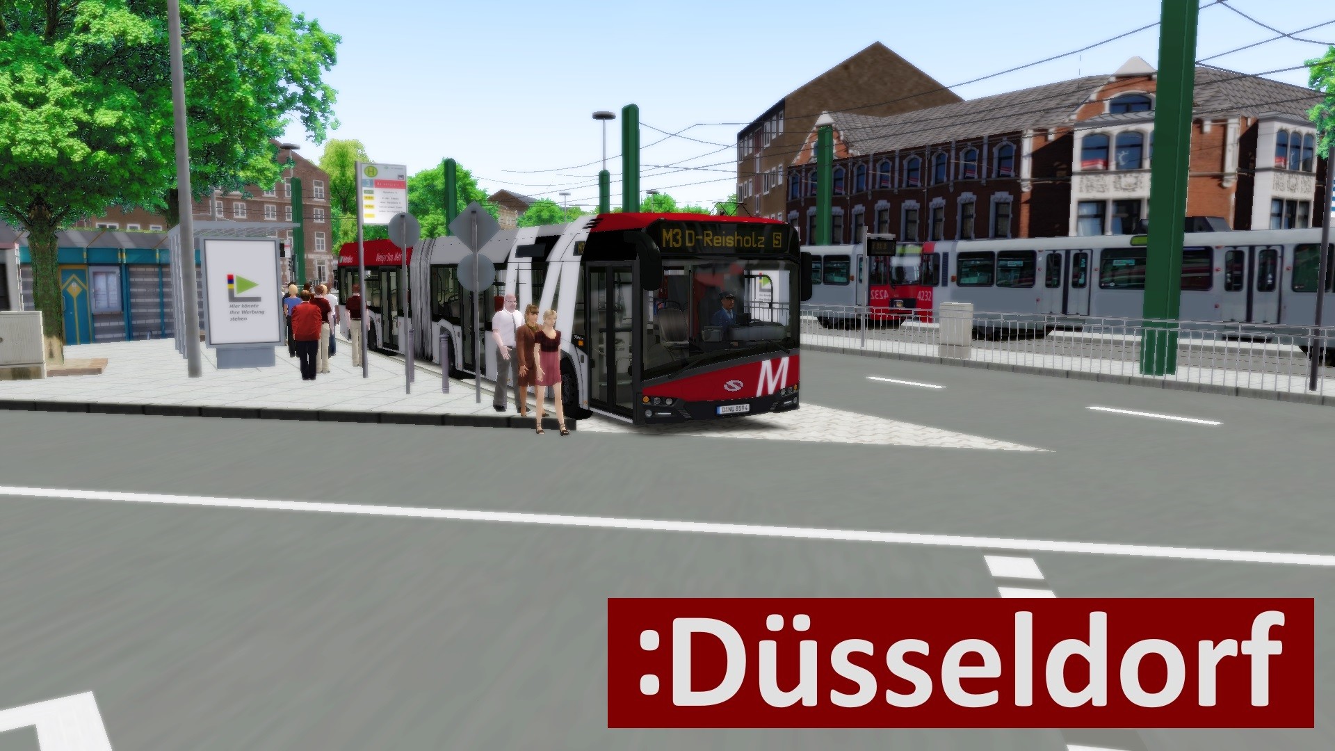 OMSI 2 Add-On Düsseldorf screenshot 1