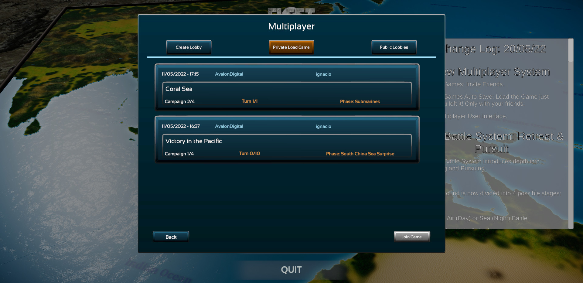 Fleet Commander: Pacific screenshot 17