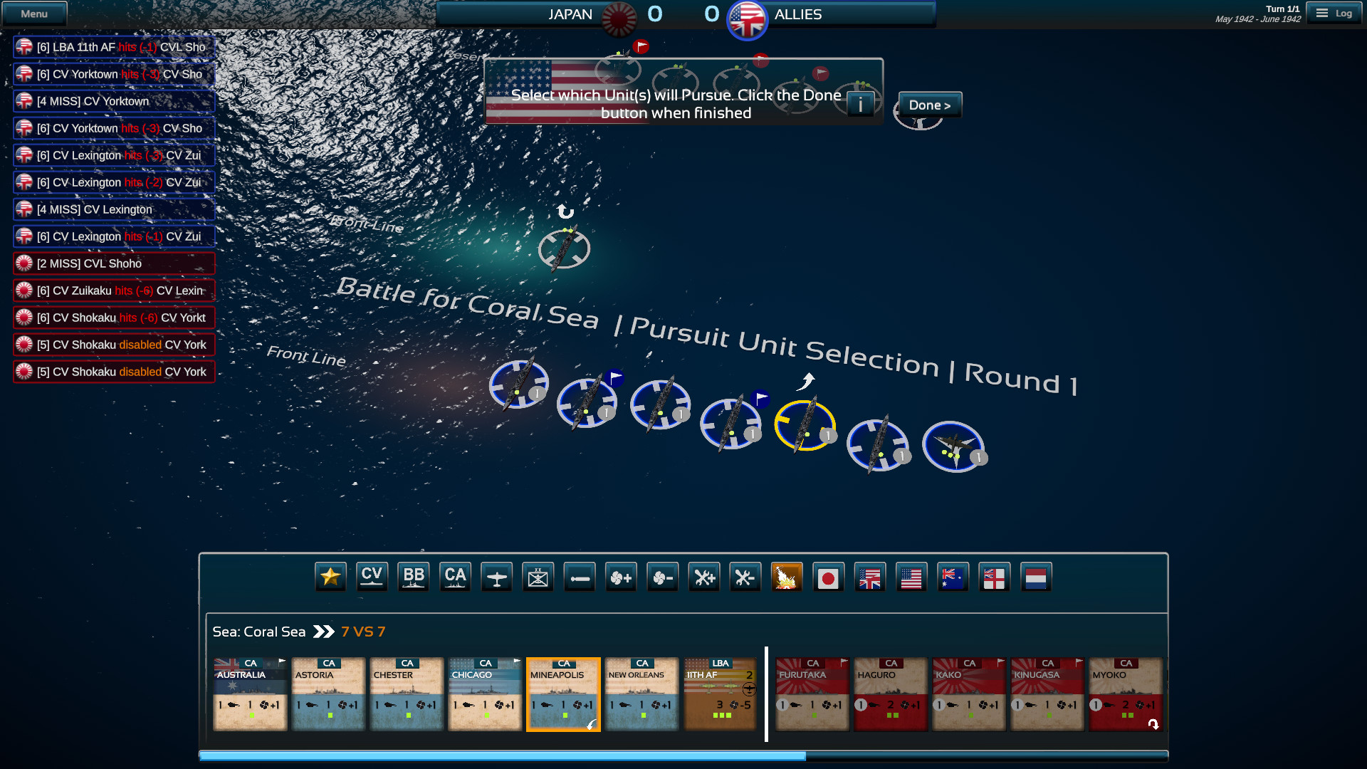 Fleet Commander: Pacific screenshot 9