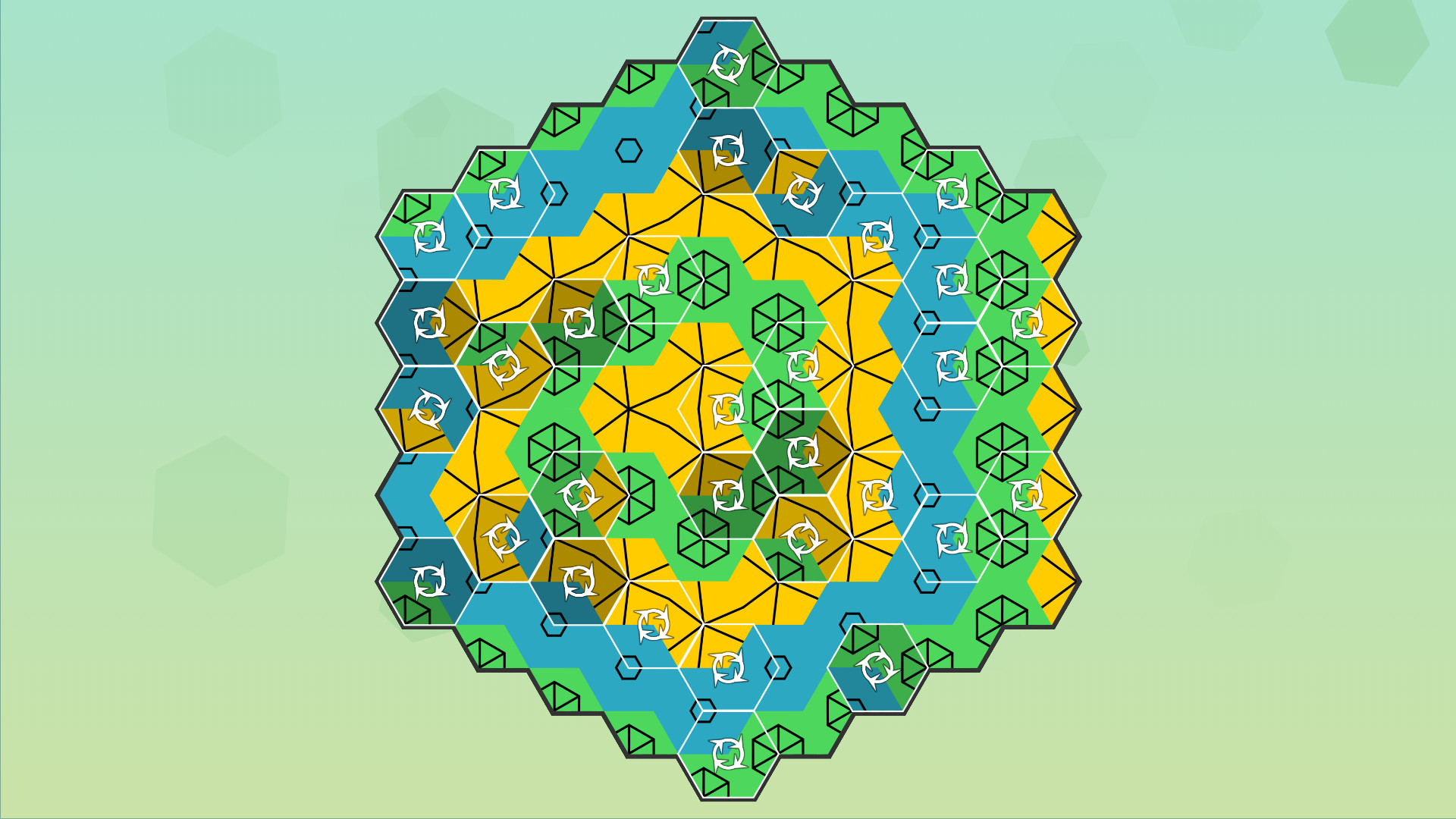 Aurora Hex - Pattern Puzzles screenshot 6