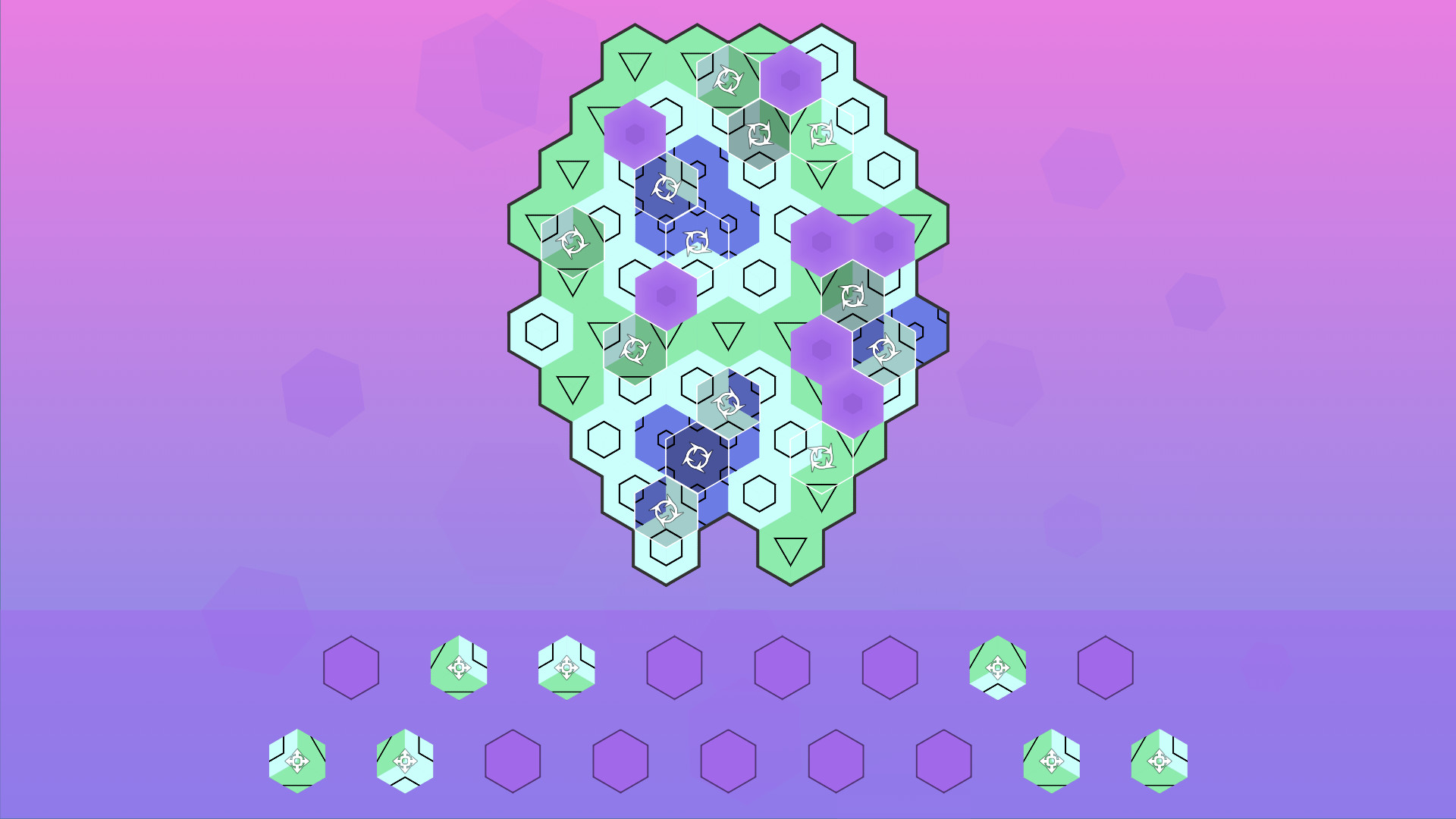 Aurora Hex - Pattern Puzzles screenshot 7