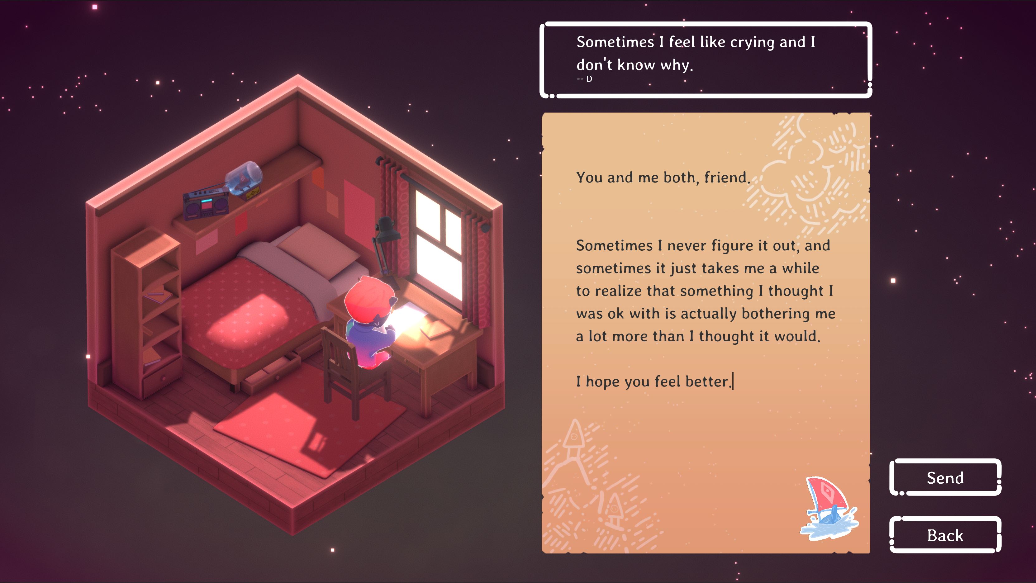 Kind Words screenshot 2