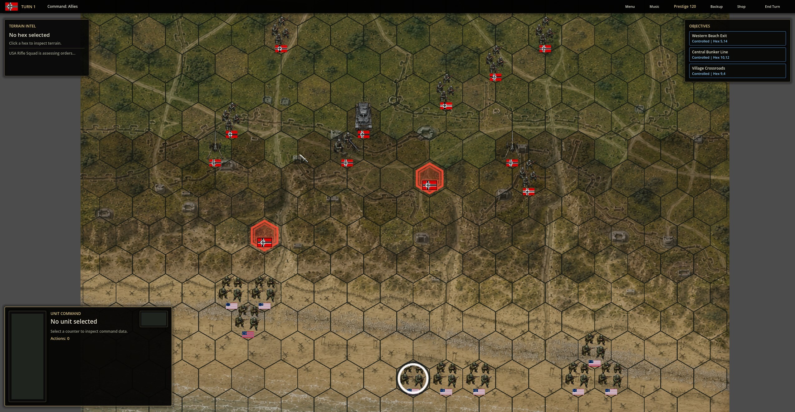 Grenadier Command screenshot 4