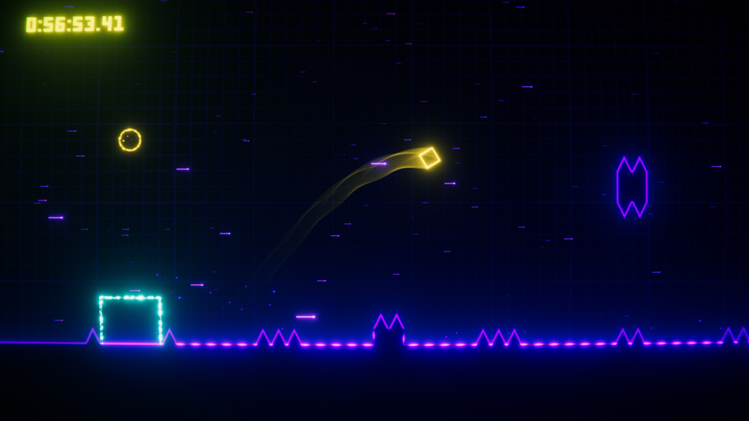 Q - A Neon Platformer screenshot 3