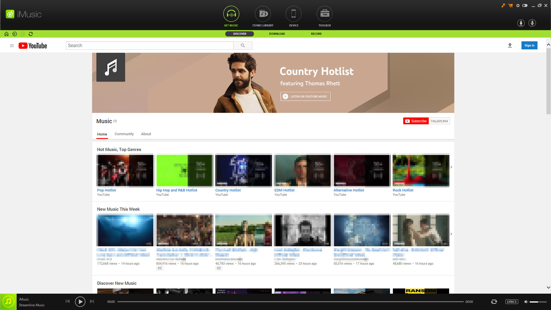 Aimersoft iMusic screenshot 6
