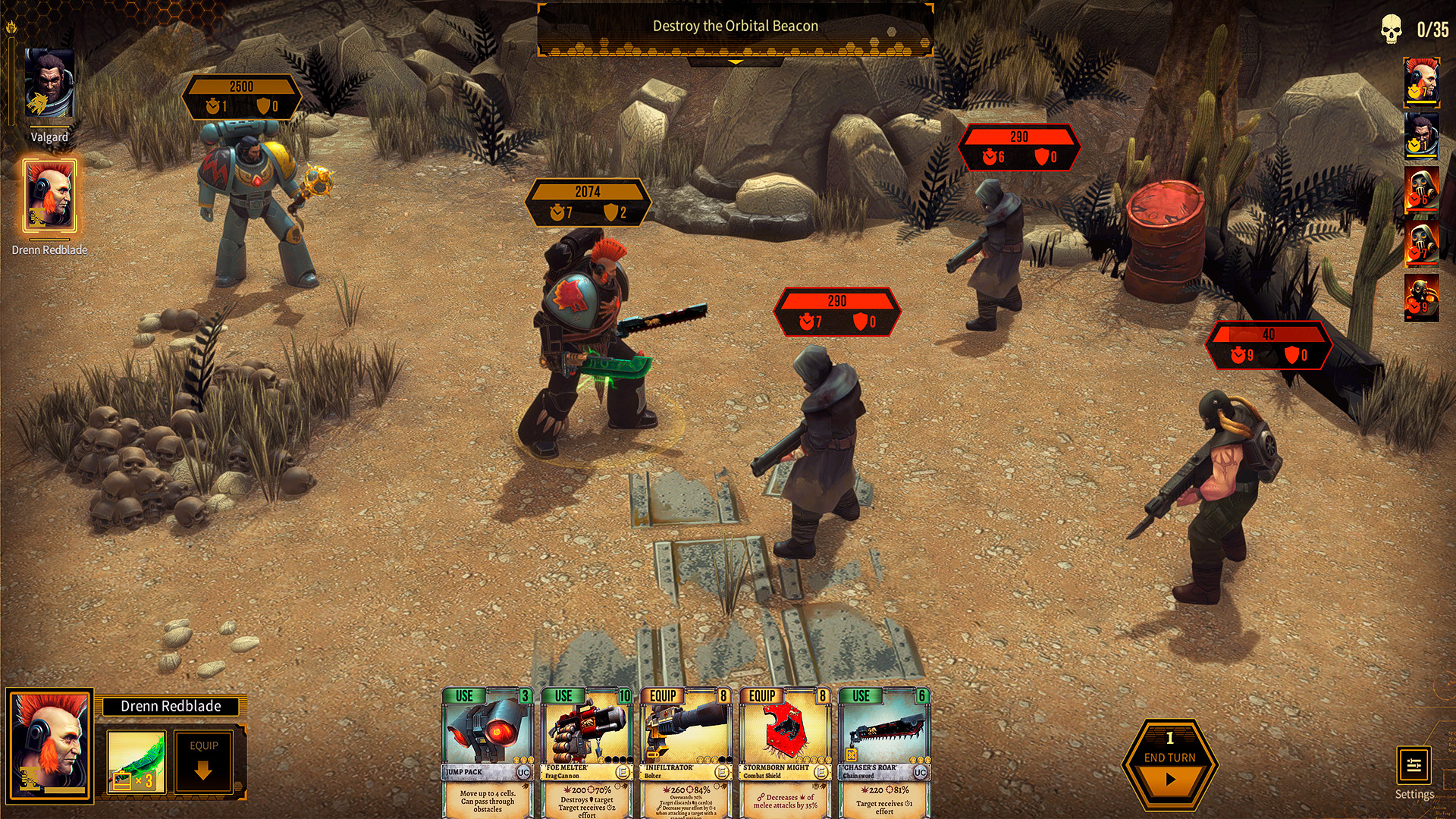 Warhammer 40,000: Space Wolf - Drenn Redblade screenshot 5