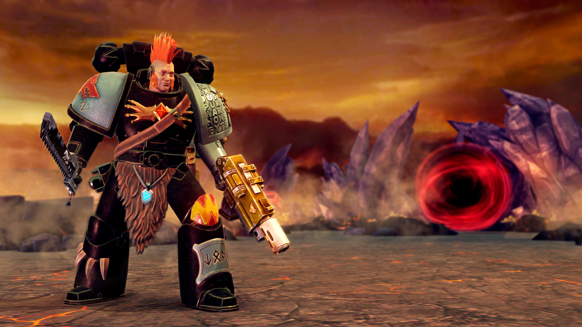 Warhammer 40,000: Space Wolf - Drenn Redblade screenshot 1