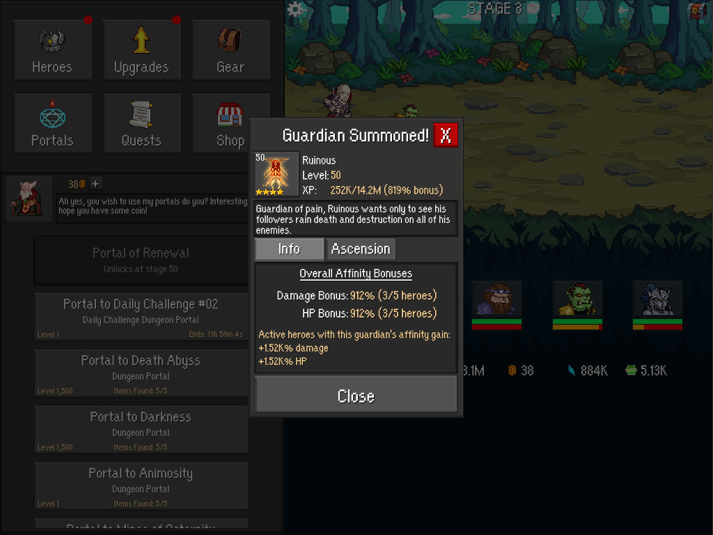 Idle Guardians screenshot 7