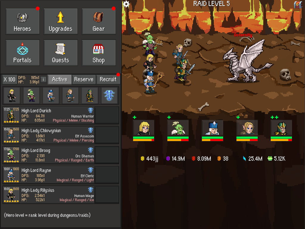 Idle Guardians screenshot 2