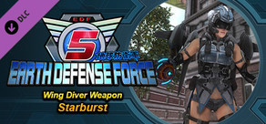 EARTH DEFENSE FORCE 5 - Wing Diver Weapon: Starburst
