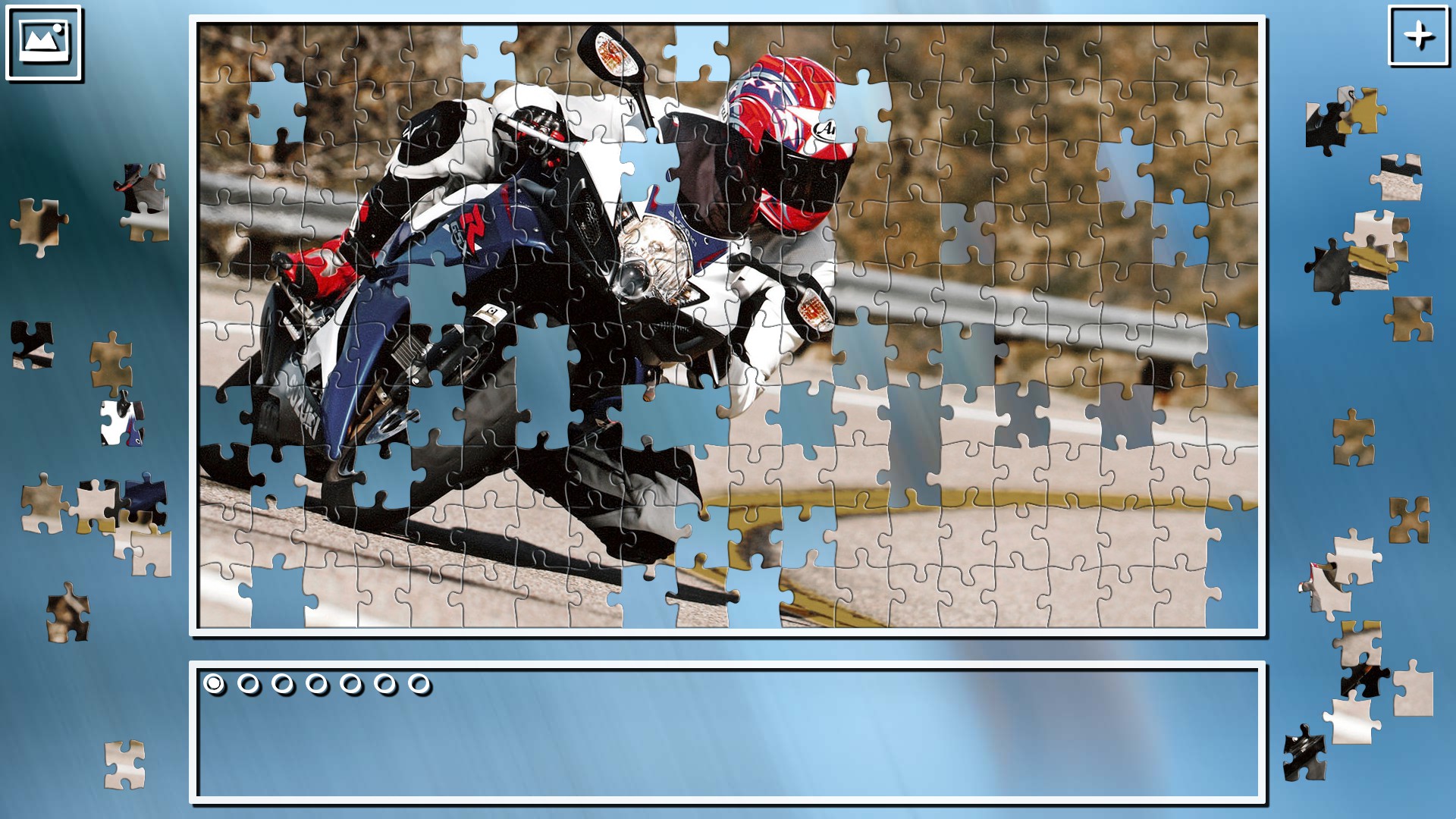 Super Jigsaw Puzzle: Generations - Motorbikes Puzzles screenshot 1