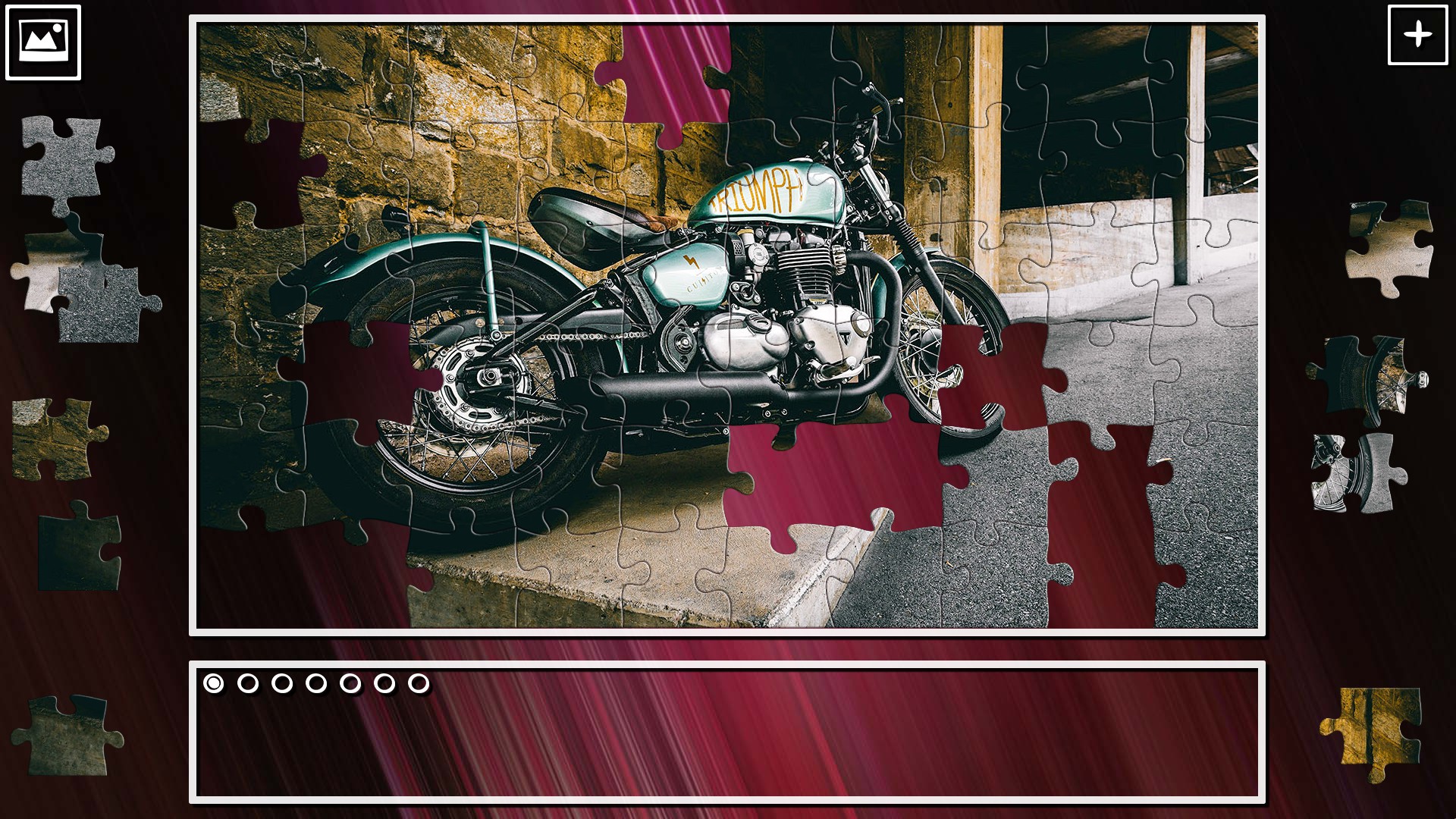 Super Jigsaw Puzzle: Generations - Motorbikes Puzzles screenshot 5