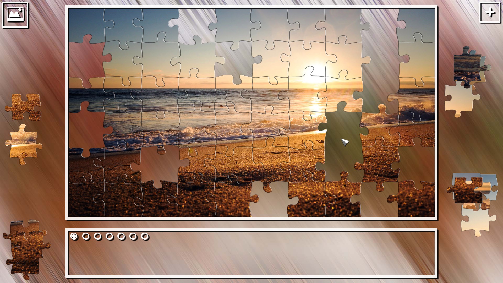 Super Jigsaw Puzzle: Generations - Sunsets screenshot 1