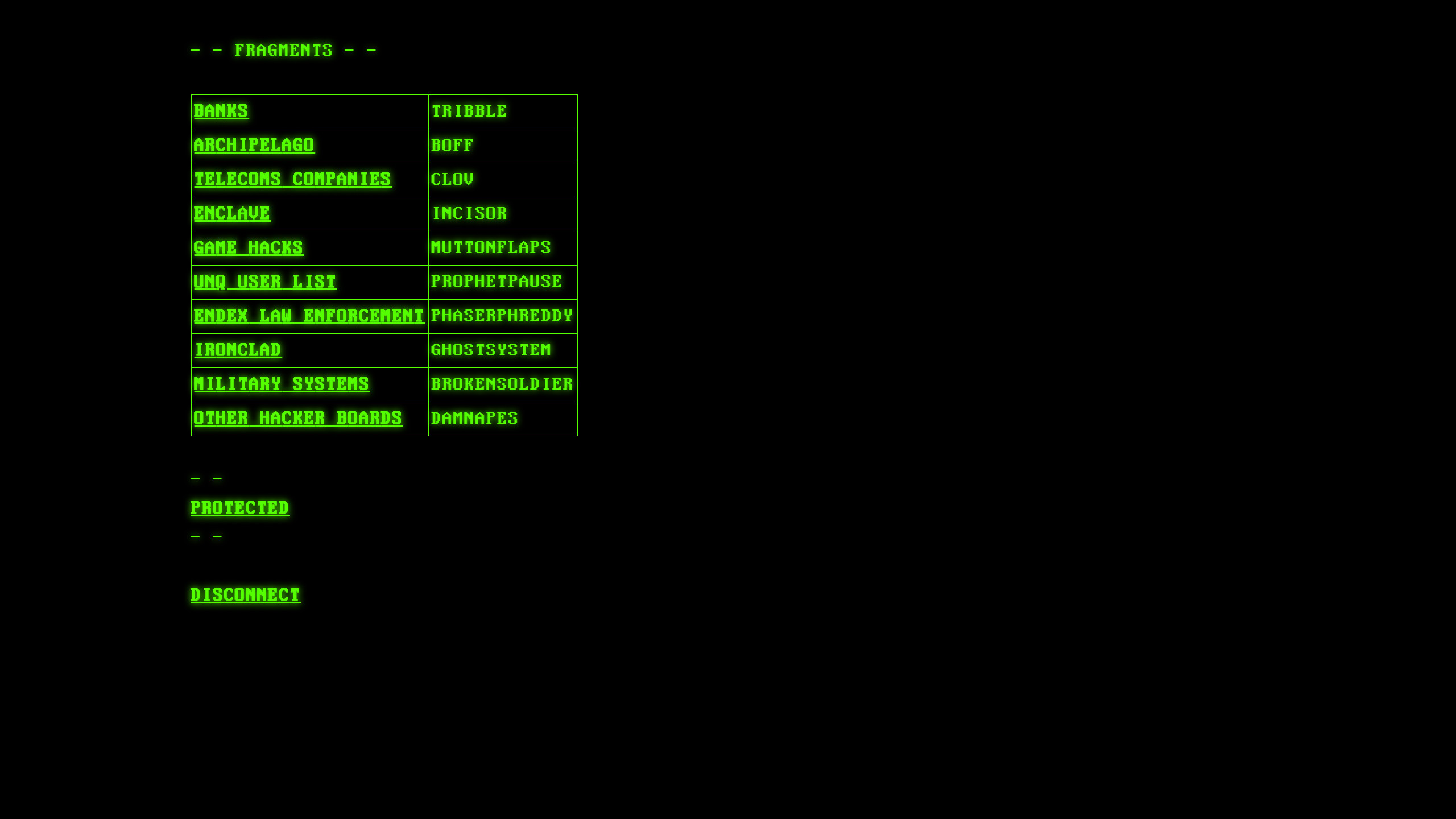 Wardialler screenshot 2