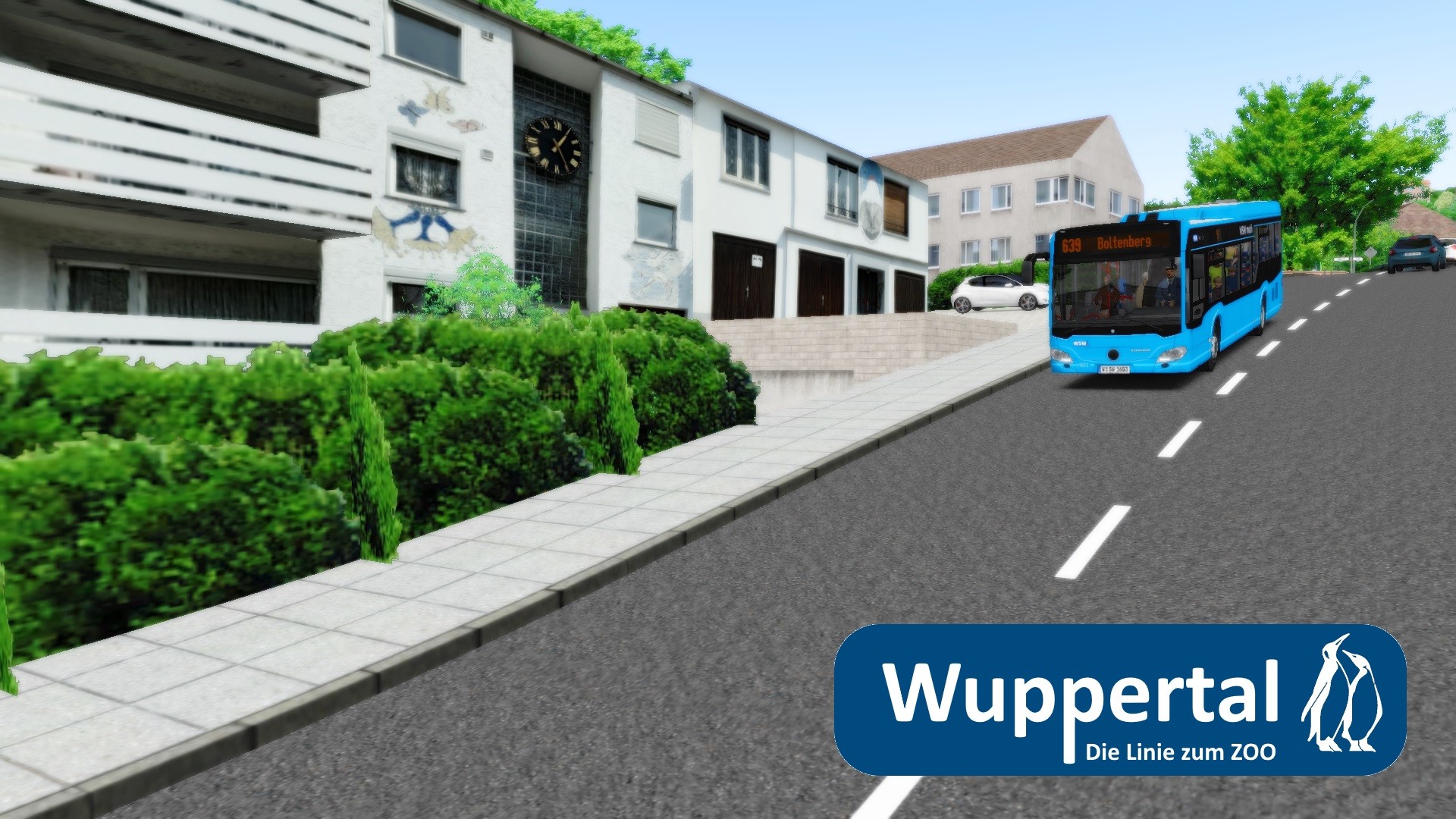 OMSI 2 Add-On Wuppertal Buslinie 639 screenshot 1