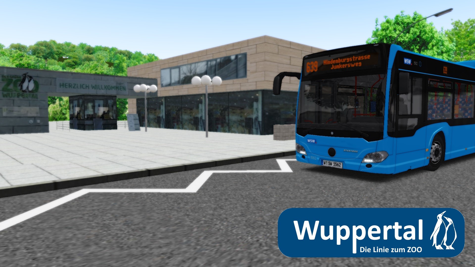 OMSI 2 Add-On Wuppertal Buslinie 639 screenshot 9