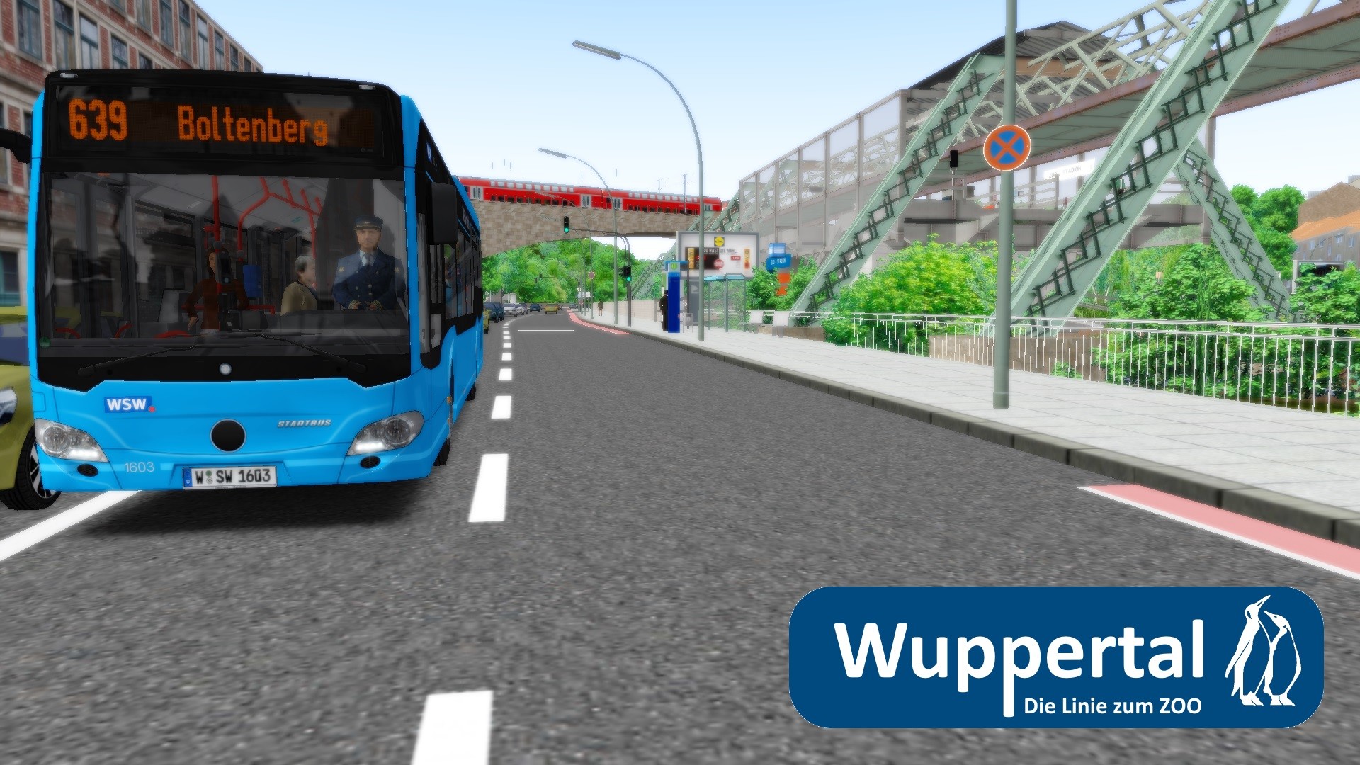 OMSI 2 Add-On Wuppertal Buslinie 639 screenshot 8