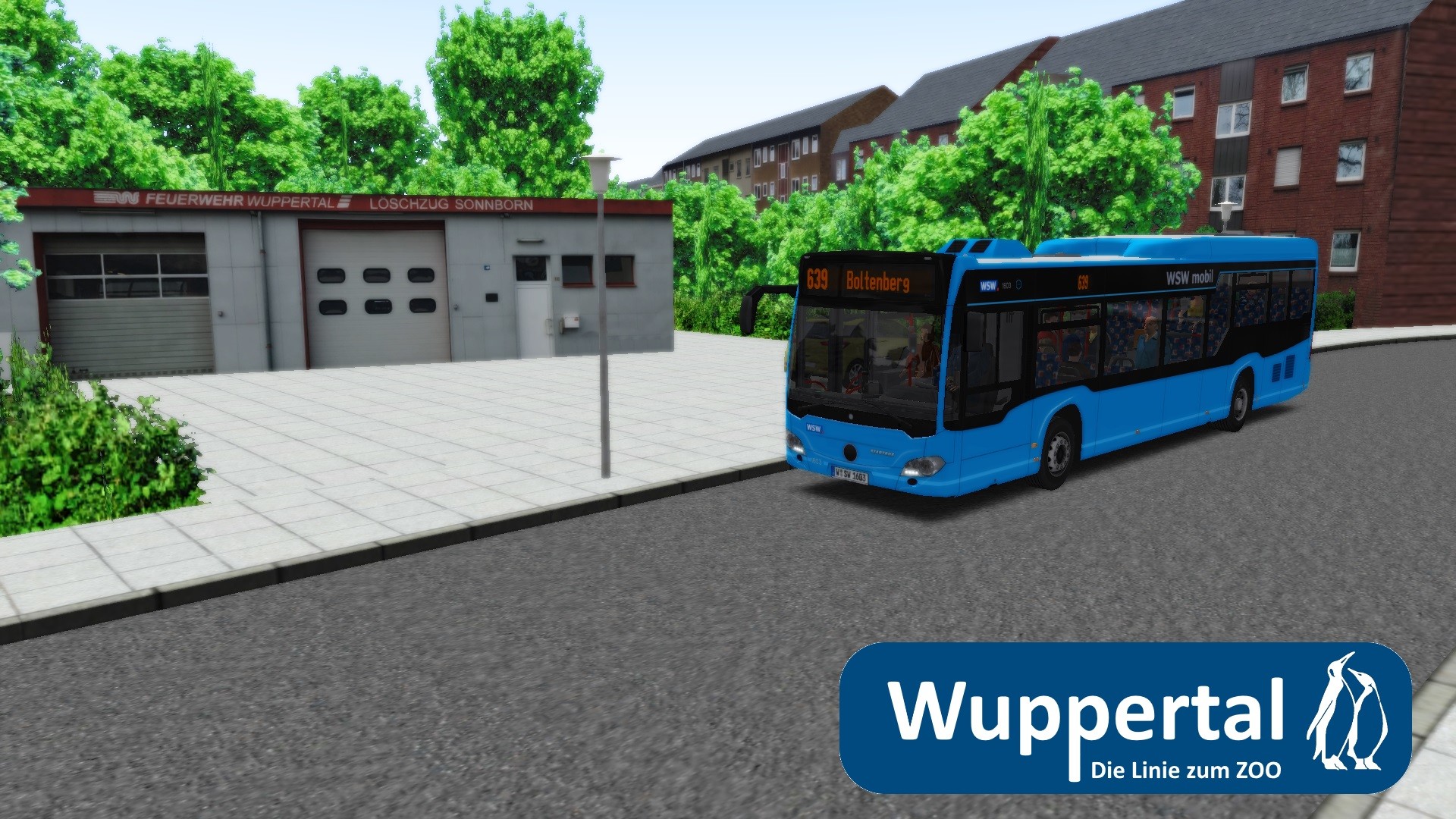 OMSI 2 Add-On Wuppertal Buslinie 639 screenshot 7