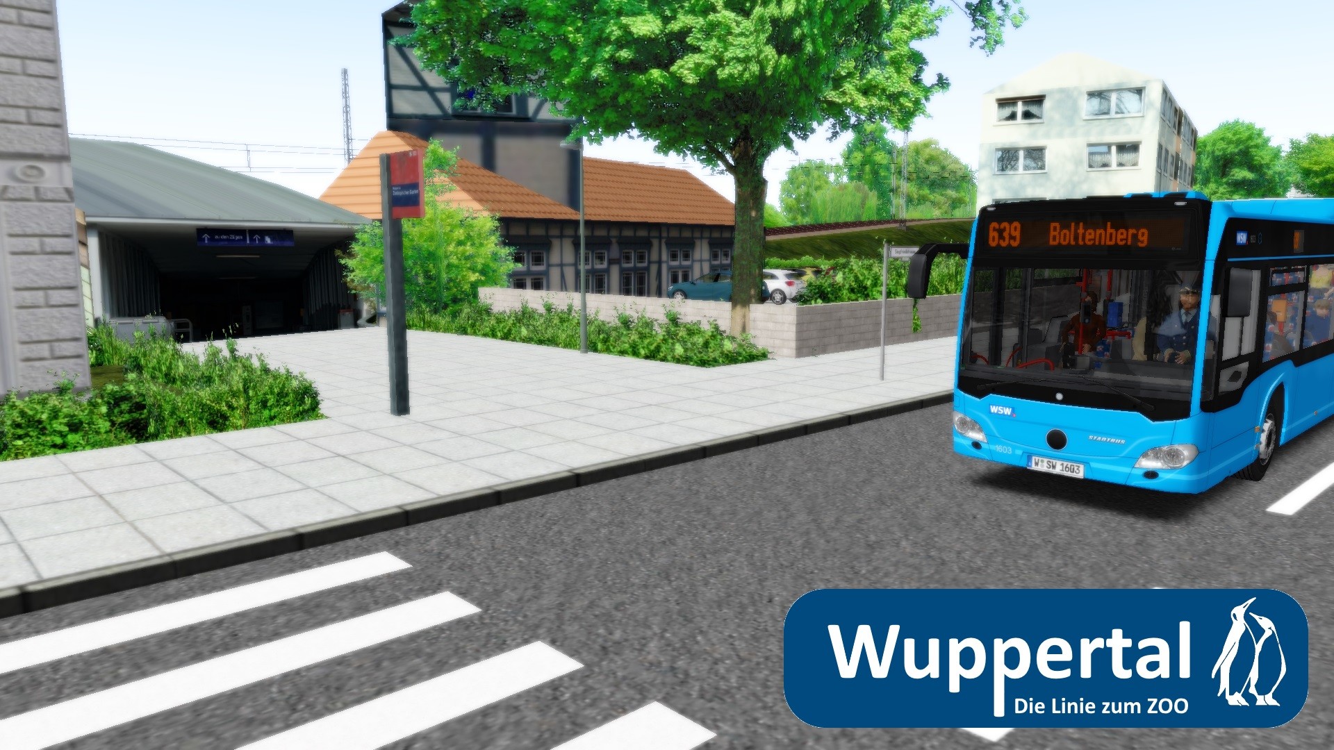 OMSI 2 Add-On Wuppertal Buslinie 639 screenshot 2