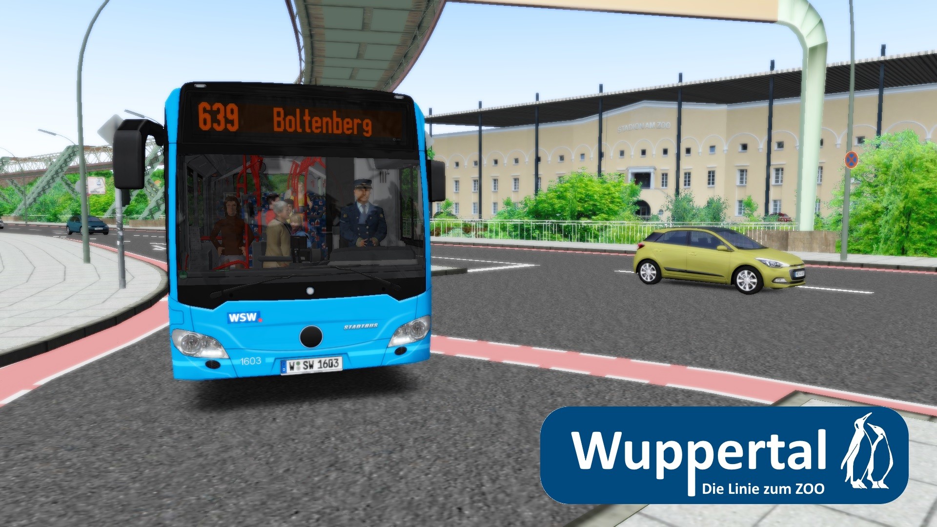 OMSI 2 Add-On Wuppertal Buslinie 639 screenshot 6