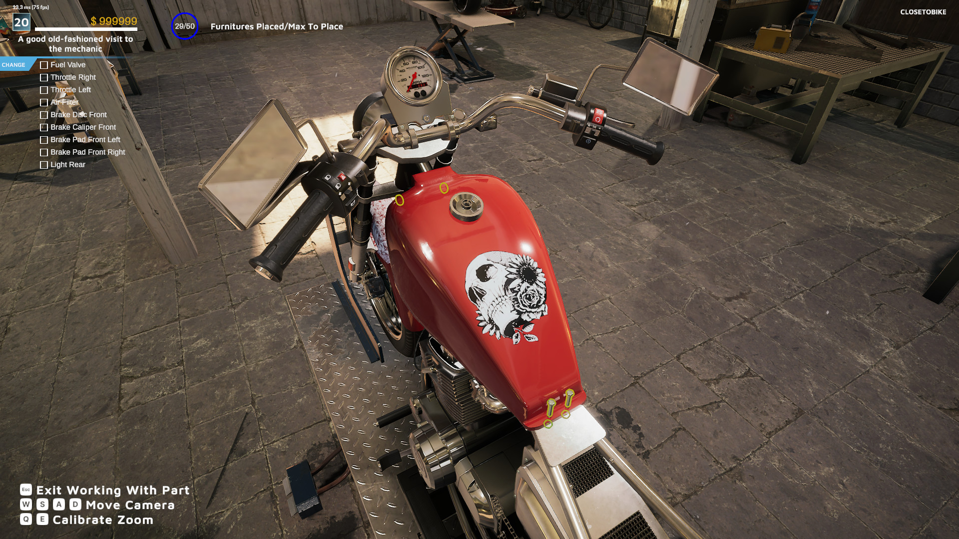 Motorcycle Mechanic Simulator 2021 screenshot 12
