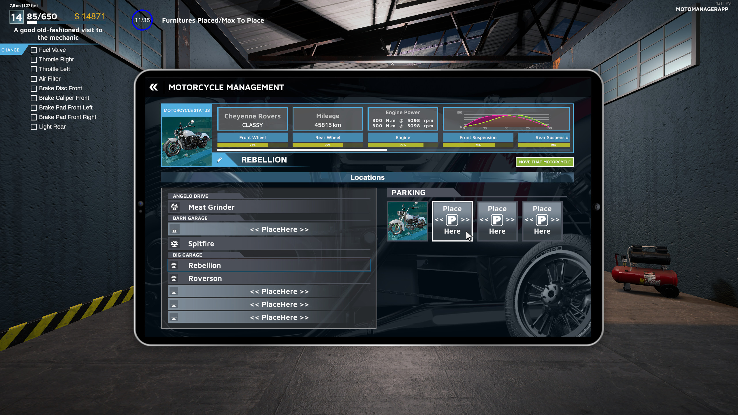 Motorcycle Mechanic Simulator 2021 screenshot 28