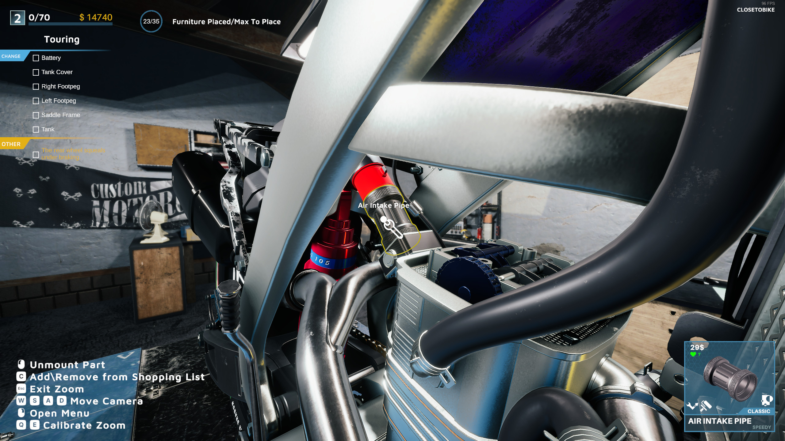 Motorcycle Mechanic Simulator 2021 screenshot 5