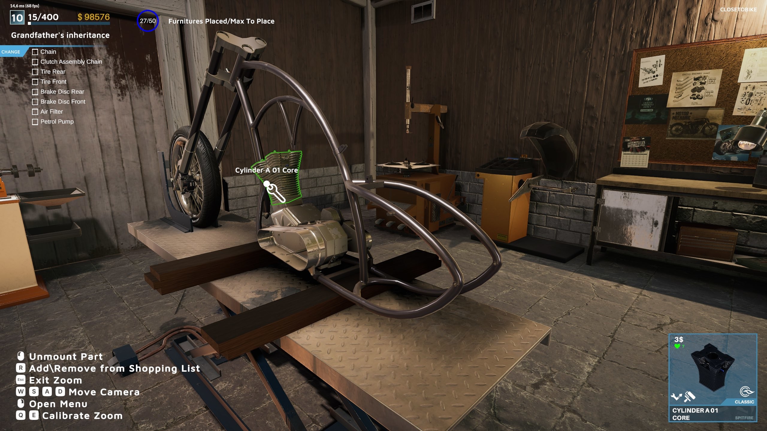 Motorcycle Mechanic Simulator 2021 screenshot 32